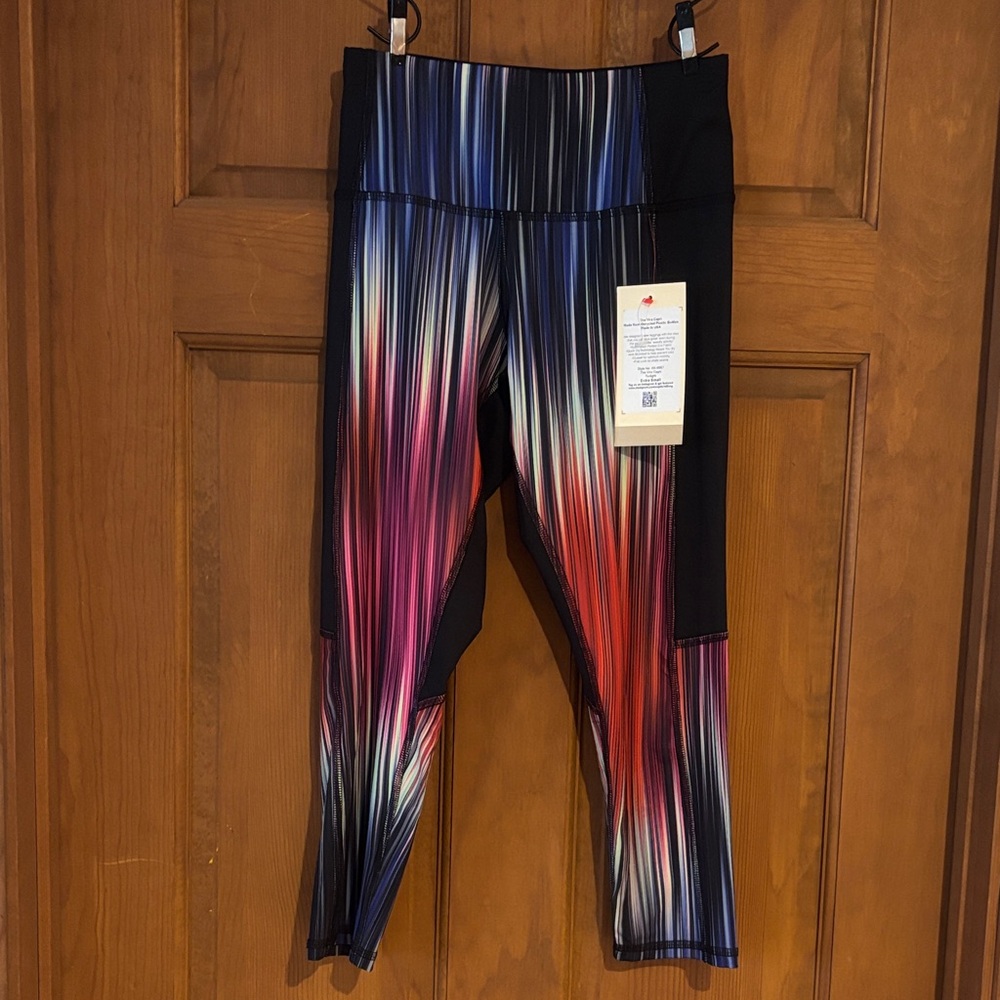 Colorful Striped Leggings